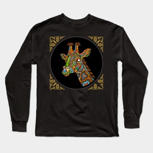 giraffe color Long Sleeve T-Shirt